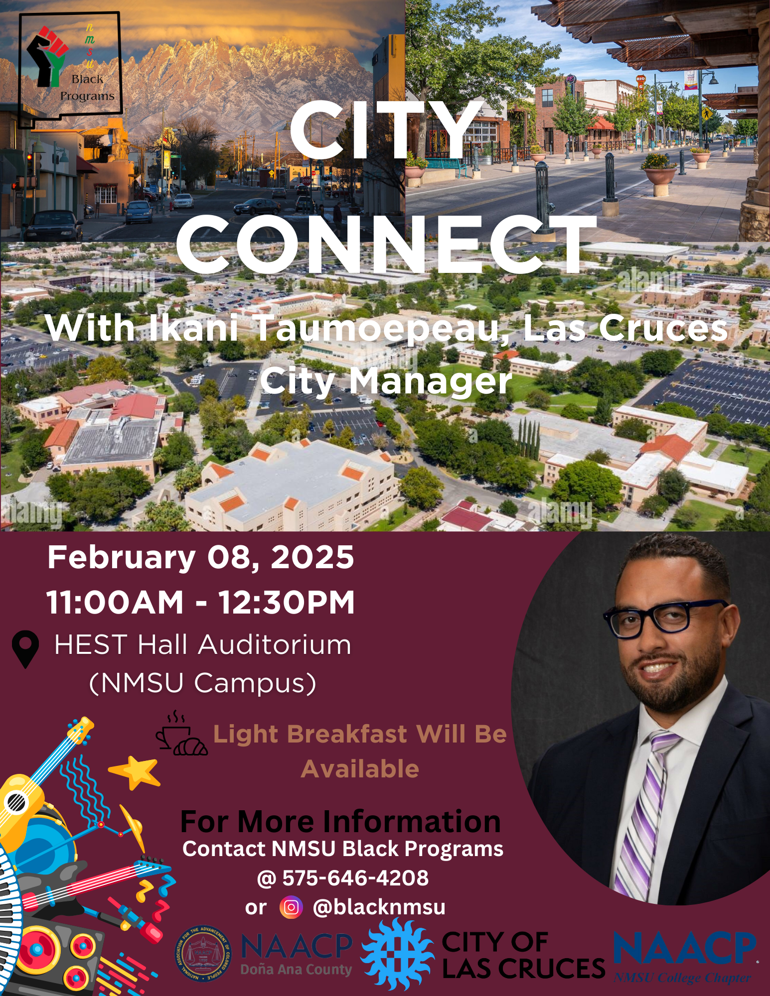 City Connect with Ikani Taumoepeau, Las Cruces City Manager